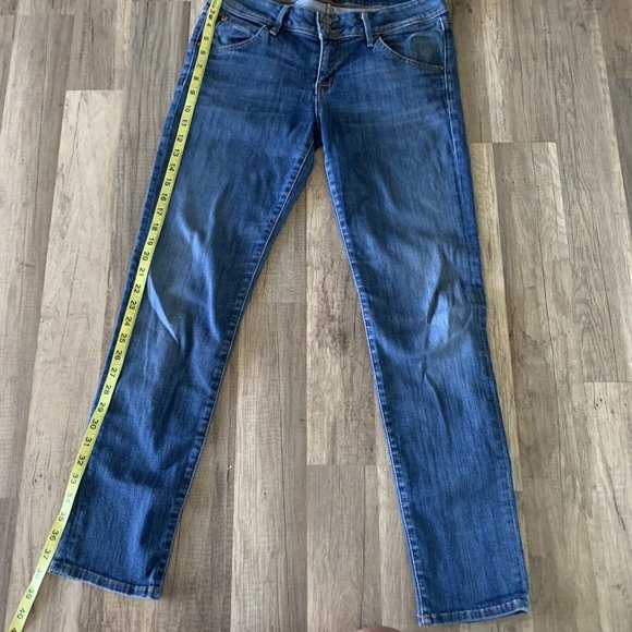 Hudson Women Jeans Nicole Ankle Skinny Size 29 Flap  Button Pockets - Picture 6 of 9